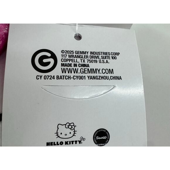 Gemmy Hello Kitty Sanrio XOXO Pink Animated Side Stepper Plush Valentines Love - Picture 7 of 8